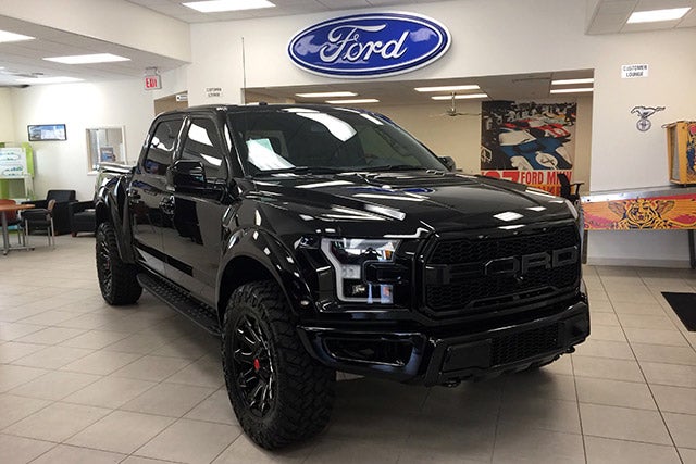 Custom Lifted and Blacked Out F-150 at All American Auto Group in Old Bridge NJ