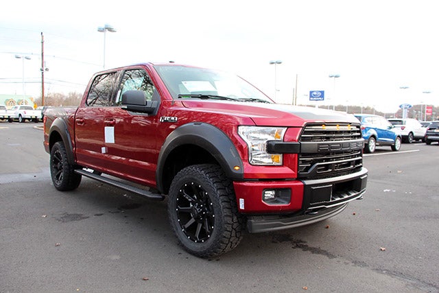 Red Custom ROUSH F-150 at All American Auto Group in Old Bridge NJ